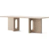 Audo Androgyne Lounge Tisch 120x45 cm Sand/Sand Sale