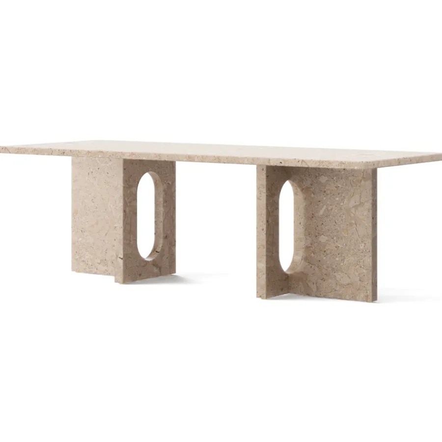Audo Androgyne Lounge Tisch 120x45 cm Sand/Sand Sale