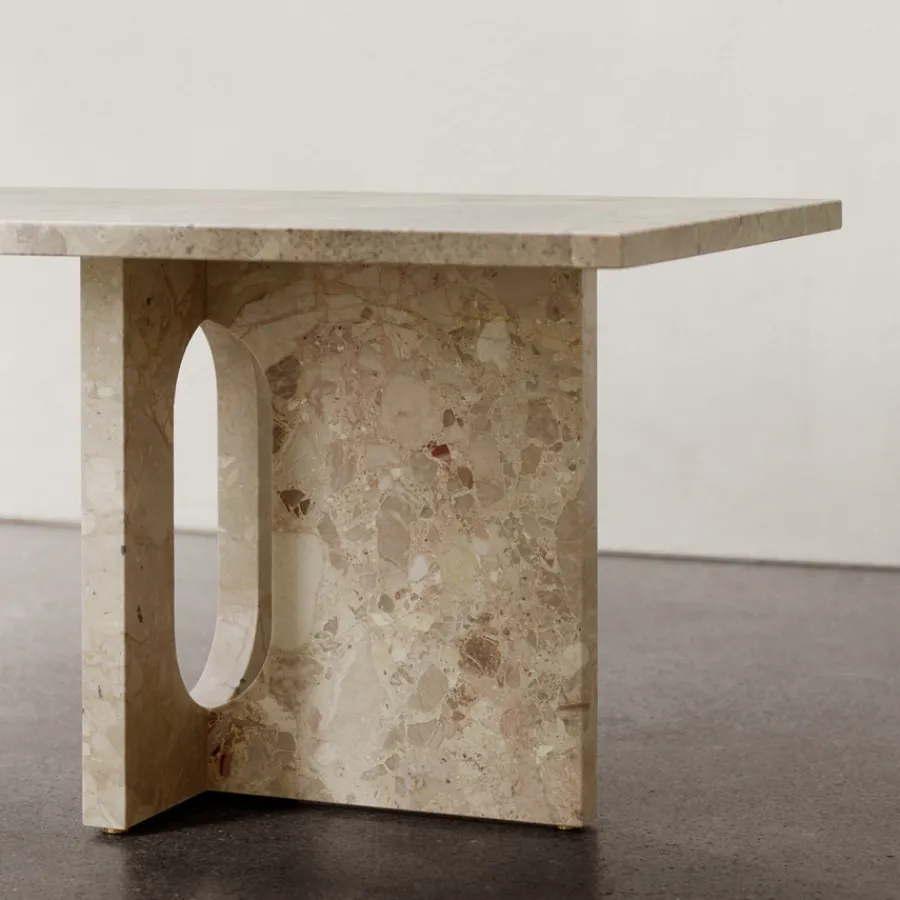 Audo Androgyne Lounge Tisch 120x45 cm Sand/Sand Sale