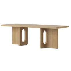 Audo Androgyne Tisch Lounge Table 120x45 cm Natural Oak Gestell Natural Oak Tischplatte Clearance