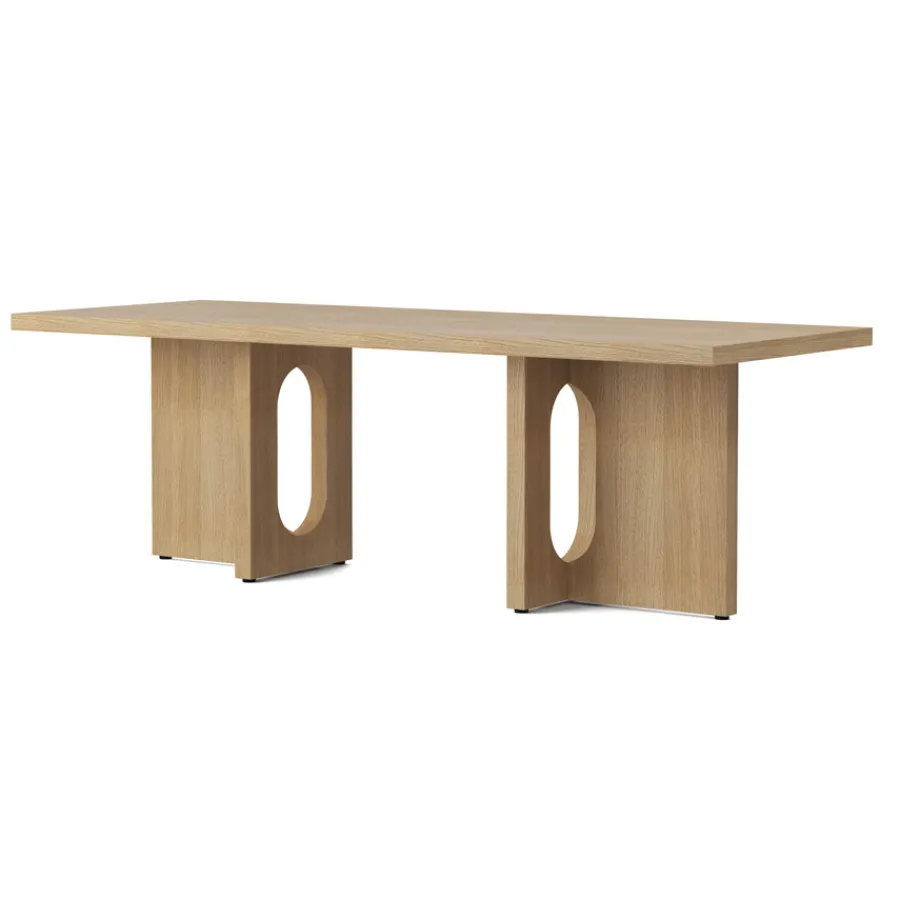 Audo Androgyne Tisch Lounge Table 120x45 cm Natural Oak Gestell Natural Oak Tischplatte Clearance