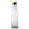 Audo Bottle Karaffe 1 L mit Deckel Smoke/Bras Clearance