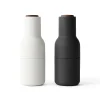 Audo Bottle Salz- & Pfeffermühle Ash/Carbon mit Walnussdeckel 2er-Set Discount