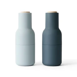 Audo Bottle Salz- & Pfeffermühle Blues Beech 2er-Set Discount
