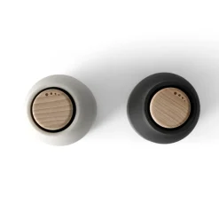 Audo Bottle Salz- & Pfeffermühle Ash/Carbon Beech 2er-Set New
