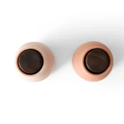 Audo Bottle Salz- & Pfeffermühle Nudes mit Walnussdeckel 2er-Set Best