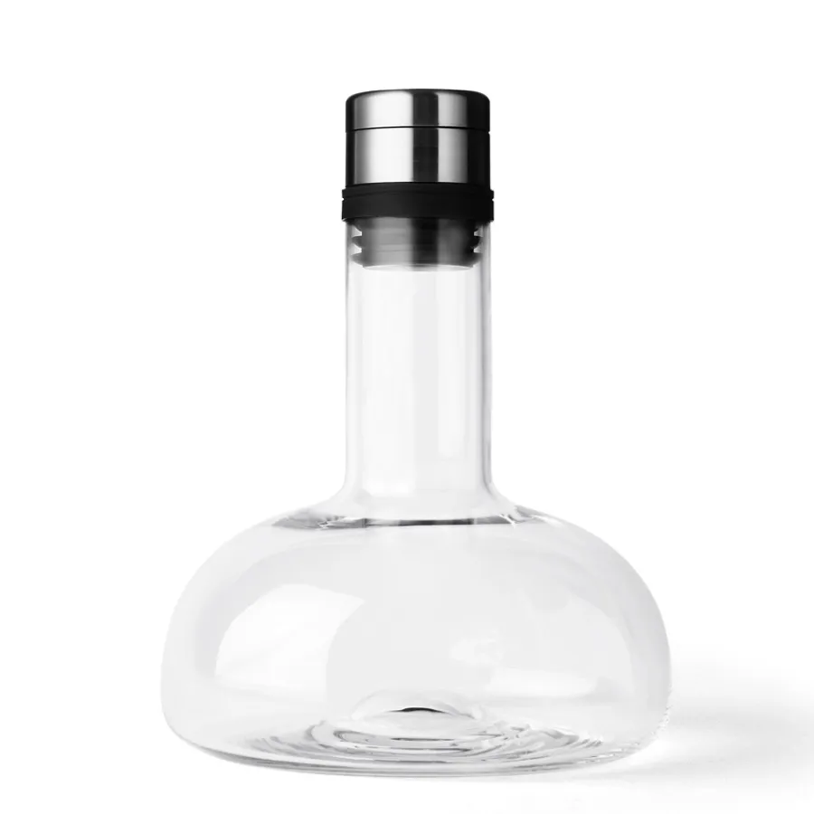 Audo Dekanter Clear/Steel Best