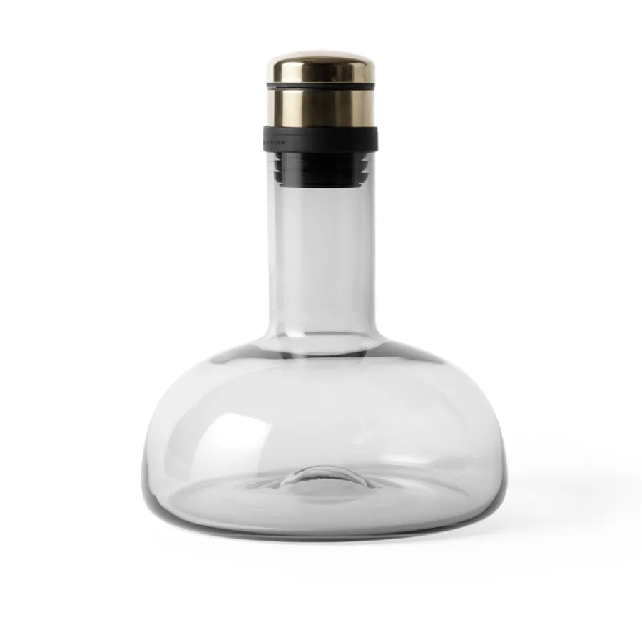 Audo Dekanter Smoke/Brass Sale