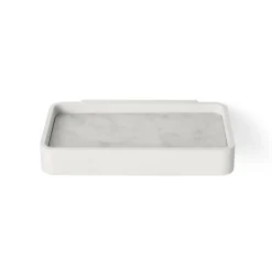 Audo Duschablage White/White Marble Clearance