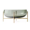 Audo Echasse Schale Smoke/Brushed Brass Clearance