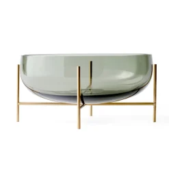 Audo Echasse Schale Smoke/Brushed Brass Clearance