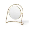 Audo Nimbus Tischspiegel Polished Brass New