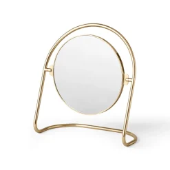 Audo Nimbus Tischspiegel Polished Brass New