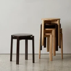 Audo Passage Hocker Natural Oak Outlet