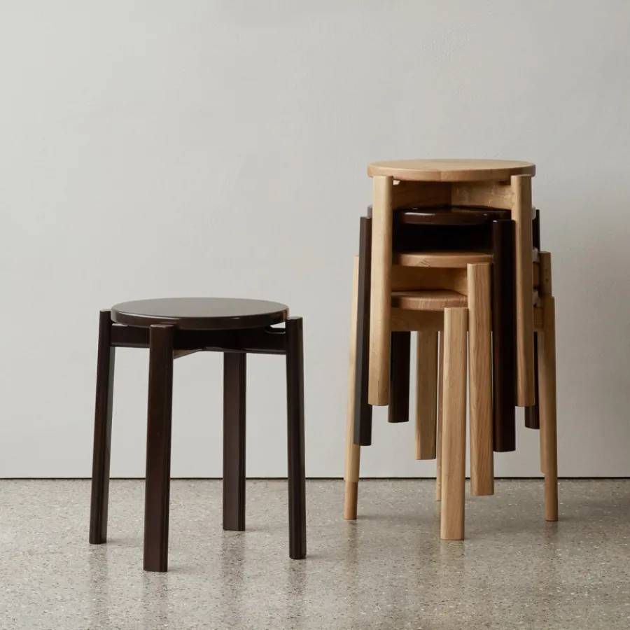 Audo Passage Hocker Natural Oak Outlet