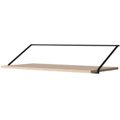 Audo Rail Schreibtisch Black/Natural Oak Best