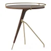 Audo Umanoff Beistelltisch 45cm Low Walnut/Brass Sale