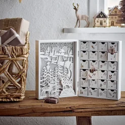 Bloomingville Adventskalender Elimar mit Beleuchtung Online