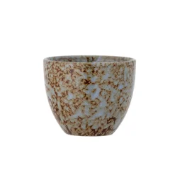 Bloomingville Becher Paula Blue gesprenkelt Hot