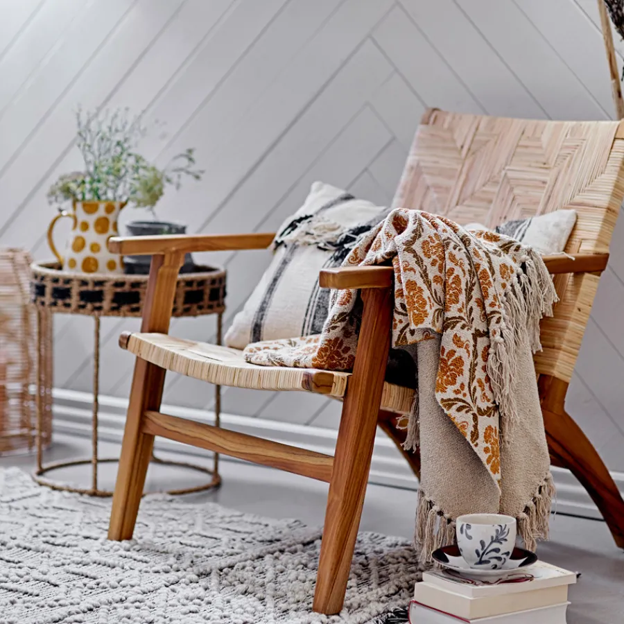 Bloomingville Beistelltisch Nore Brown 2er-Set Hot