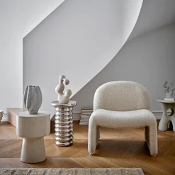 Bloomingville Beistelltisch Spike Silber Hot