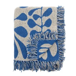 Bloomingville Decke Nevine Blue Outlet