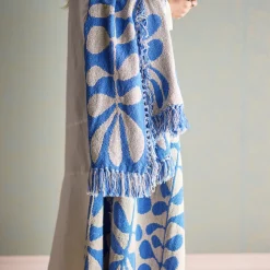 Bloomingville Decke Nevine Blue Outlet