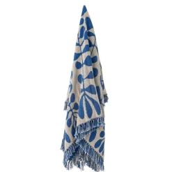 Bloomingville Decke Nevine Blue Outlet