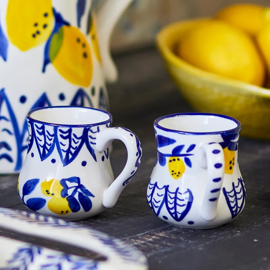 Bloomingville Espressotasse Maxima Blue 2er-Set Fashion