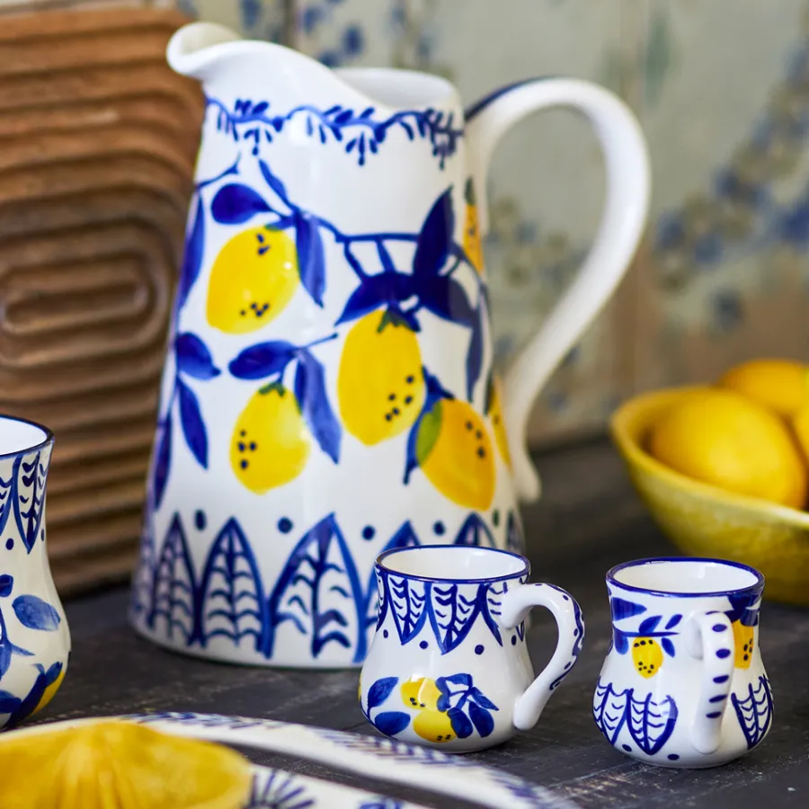 Bloomingville Espressotasse Maxima Blue 2er-Set Fashion