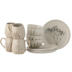 Bloomingville Frühstück-Set Bea Natur 12-teilig Fashion