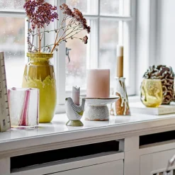Bloomingville Kerzenständer Reem Braun 2er-Set Clearance