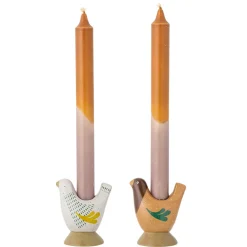 Bloomingville Kerzenständer Reem Braun 2er-Set Clearance