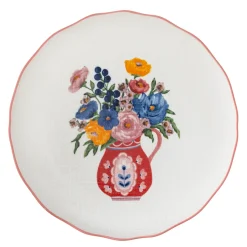 Bloomingville Kuchenteller mit Fuß Dorothy Rose 28 cm New