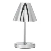 Bloomingville Lampe tragbar & wiederaufladbar Lianna Silber Outlet