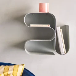 Bloomingville Magazinhalter Berra Grau Clearance