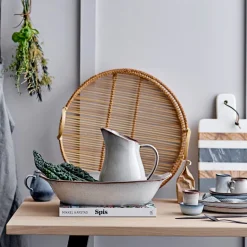 Bloomingville Porzellan Teller Sandrine Light Grey 28cm Best