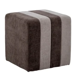 Bloomingville Pouf Flint Braun Online