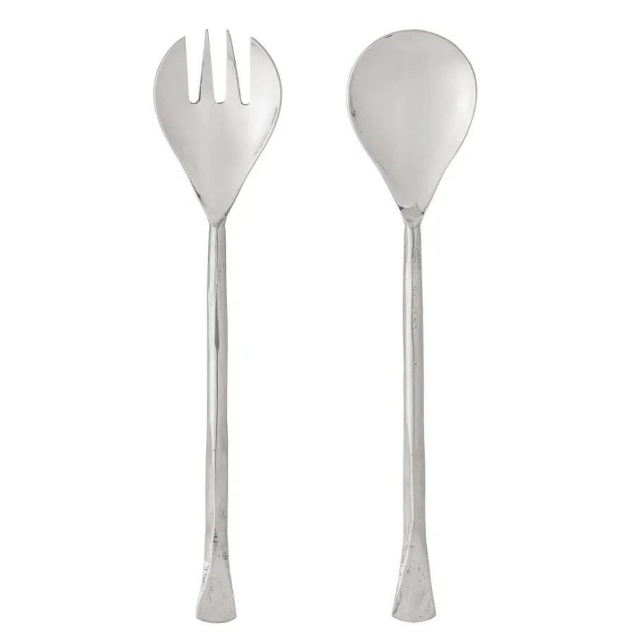 Bloomingville Salatbesteck Kinnie Silber 2-teilig New