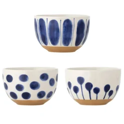 Bloomingville Schale Linora Blue 3er-Set Fashion
