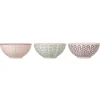 Bloomingville Schüssel Maya Multi-Color 3er-Set 16,5 cm Sale