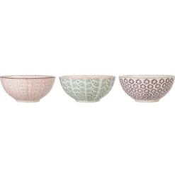 Bloomingville Schüssel Maya Multi-Color 3er-Set 16,5 cm Sale
