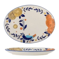 Bloomingville Servierplatte Lynna Blue Online
