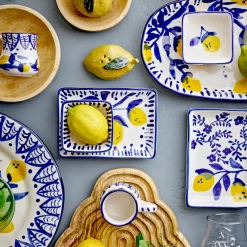 Bloomingville Servierplatte Maxima Blue Discount
