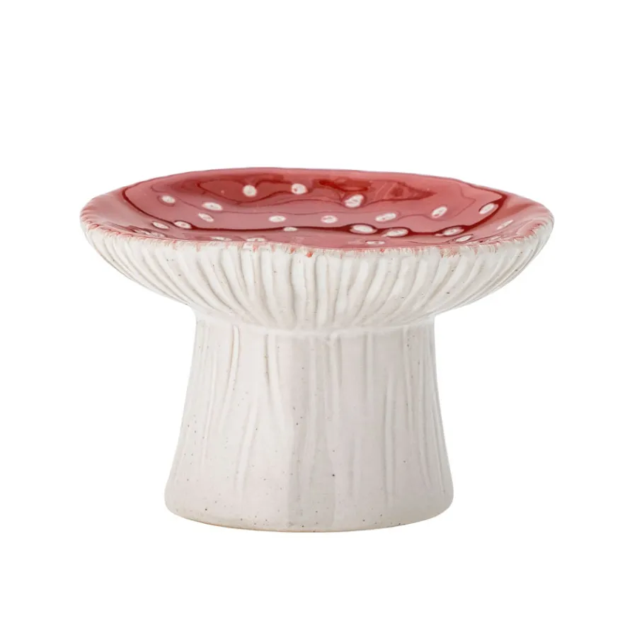 Bloomingville Tablett Pilz Sophine Rot Outlet
