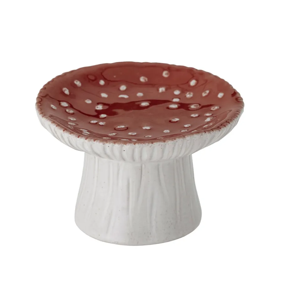 Bloomingville Tablett Pilz Sophine Rot Outlet