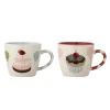 Bloomingville Tasse Darby Rot 2er-Set Sale
