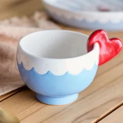 Bloomingville Tasse Lively Blau Hot