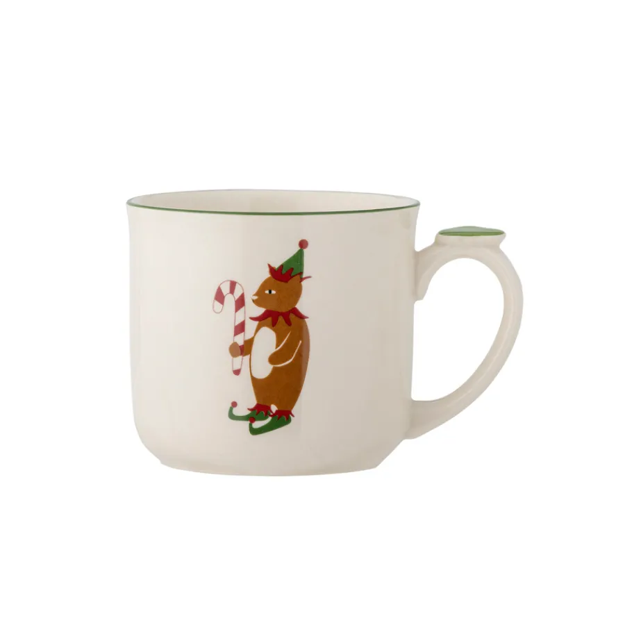 Bloomingville Tasse mit Deckel und Teesieb Valentin Grün Clearance