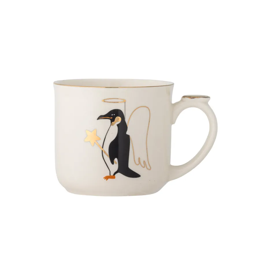 Bloomingville Tasse mit Deckel und Teesieb Valentin Gold Discount